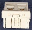 Dual RJ-45 Jack Module (For Gen-1 Enclosure)